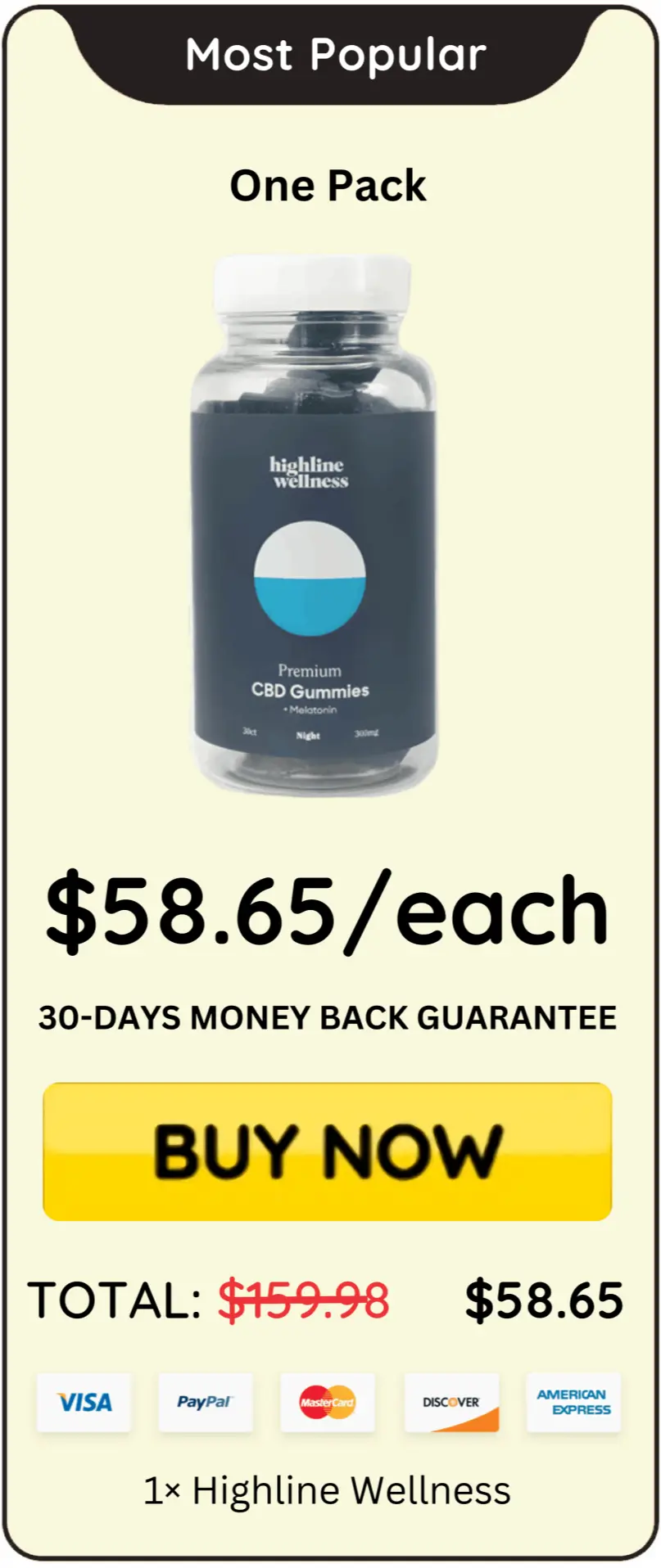 Highline Wellness offer price